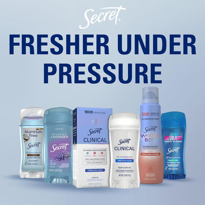 Fresh Antiperspirant Deodorant for Women, 72Hr Breathable Sweat & Odor Protection, Instant Freshness & Gentle, PH Balancing Minerals, Clear Gel, Nurturing Coconut Scent, 2.6 Oz